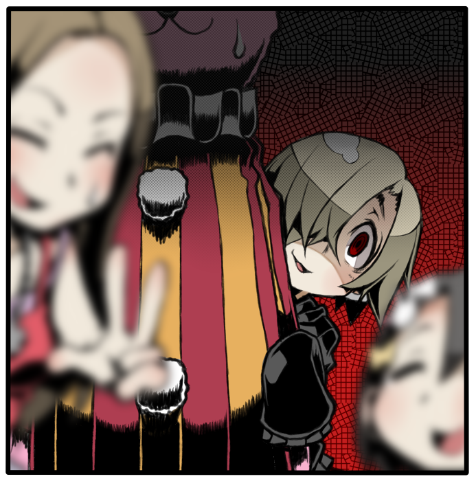 shirasaka koume, sasaki chie, and matsunaga ryo (idolmaster and 1 more) drawn by ayame_hashinimasen