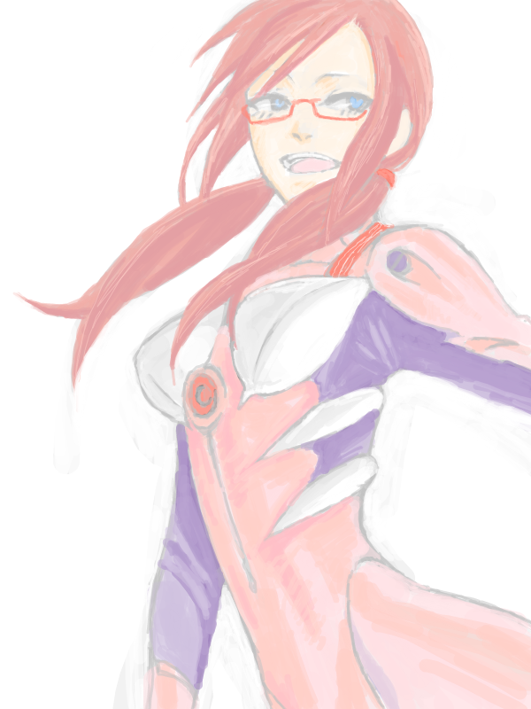 makinami mari illustrious (neon genesis evangelion and 2 more) drawn by ddddddddd