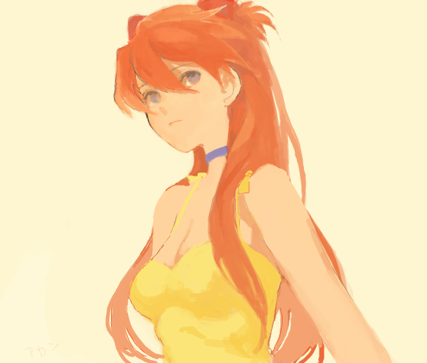souryuu asuka langley (neon genesis evangelion) drawn by potatozoo