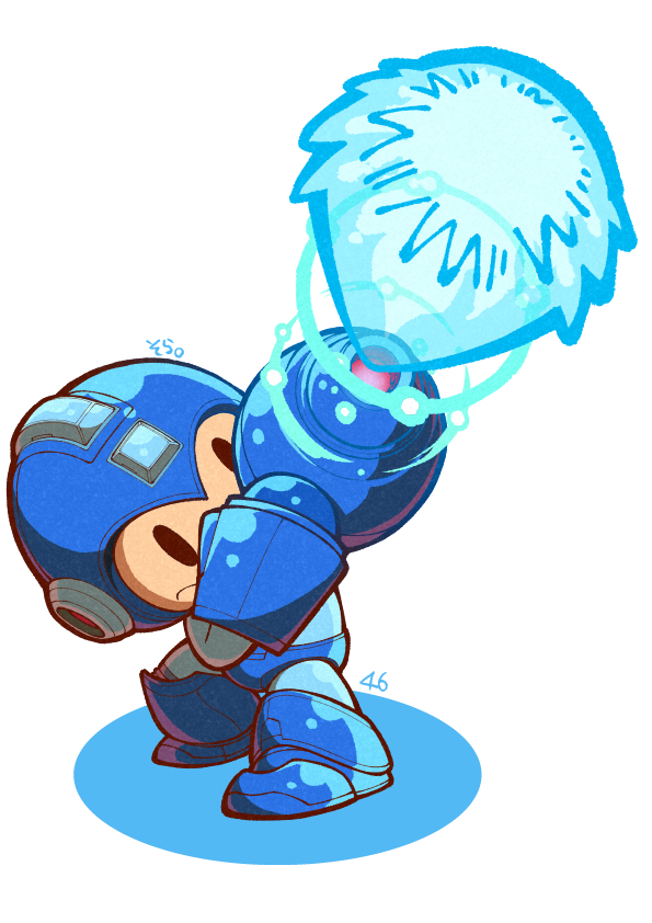 mega man (super smash bros. and 1 more) drawn by 04sora40