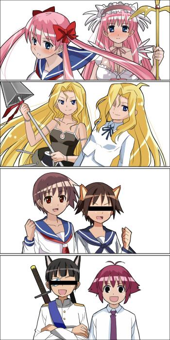 miyafuji yoshika, sakamoto mio, haramura nodoka, miyanaga saki, kanbara satomi, and 2 more (world witches series and 2 more) drawn by moketto