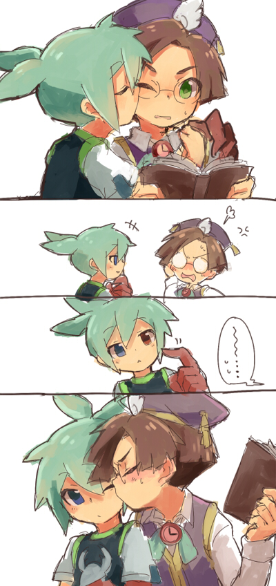 sig and klug (puyopuyo and 1 more) drawn by karatou