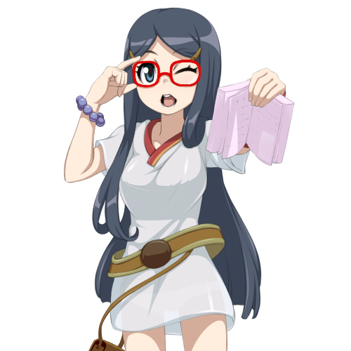 miwa satori (chousoku henkei gyrozetter) drawn by caryo and midori_boushi