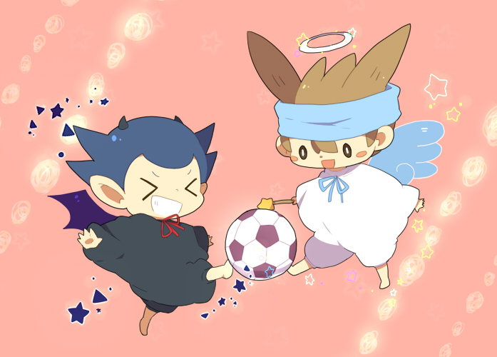 nishizono shinsuke and kogure yuuya (inazuma eleven) drawn by kinota_(ki286sa)