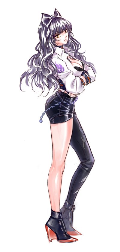 blake belladonna, harpy, and shimamura yuu (rwby and 1 more) drawn by mugupo