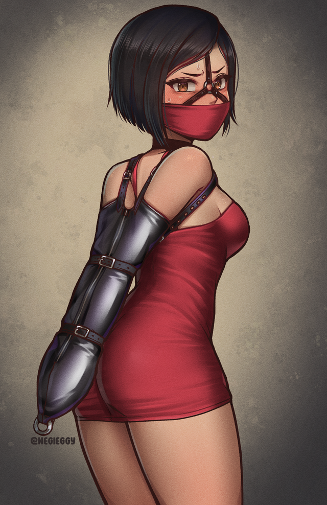 ada wong (resident evil and 1 more) drawn by negi_(liquidu)