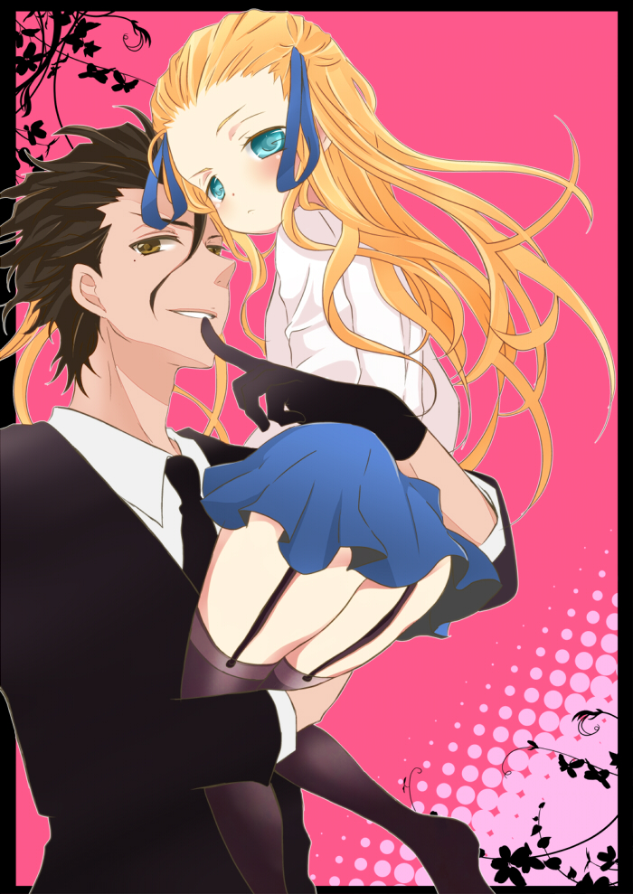 diarmuid ua duibhne and kayneth el-melloi archibald (fate and 2 more) drawn by mike_(mikenekotei)