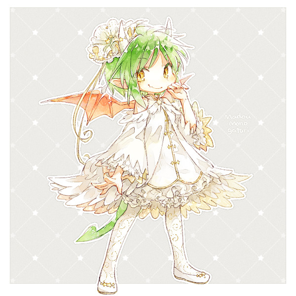 draco centauros (puyopuyo and 1 more) drawn by rakuni