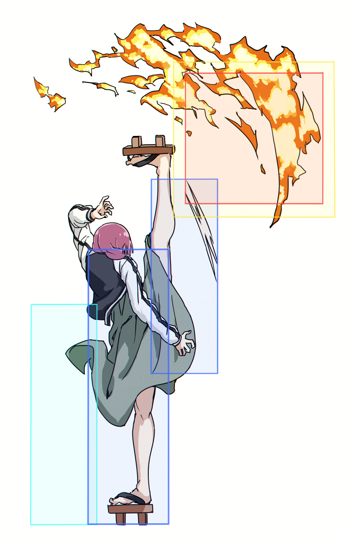 hiroi kikuri and k' (bocchi the rock! and 1 more) drawn by torako_(toramaru)