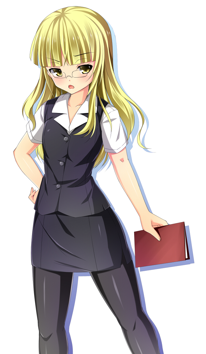 perrine h. clostermann (world witches series and 1 more) drawn by kuragari