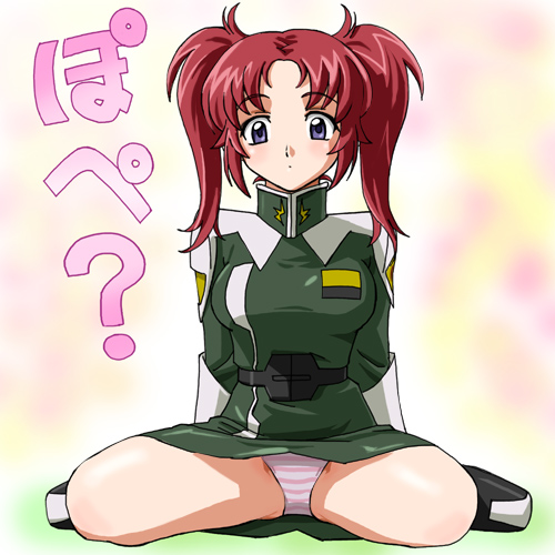 meyrin hawke (gundam and 2 more) drawn by haruyama_kazunori