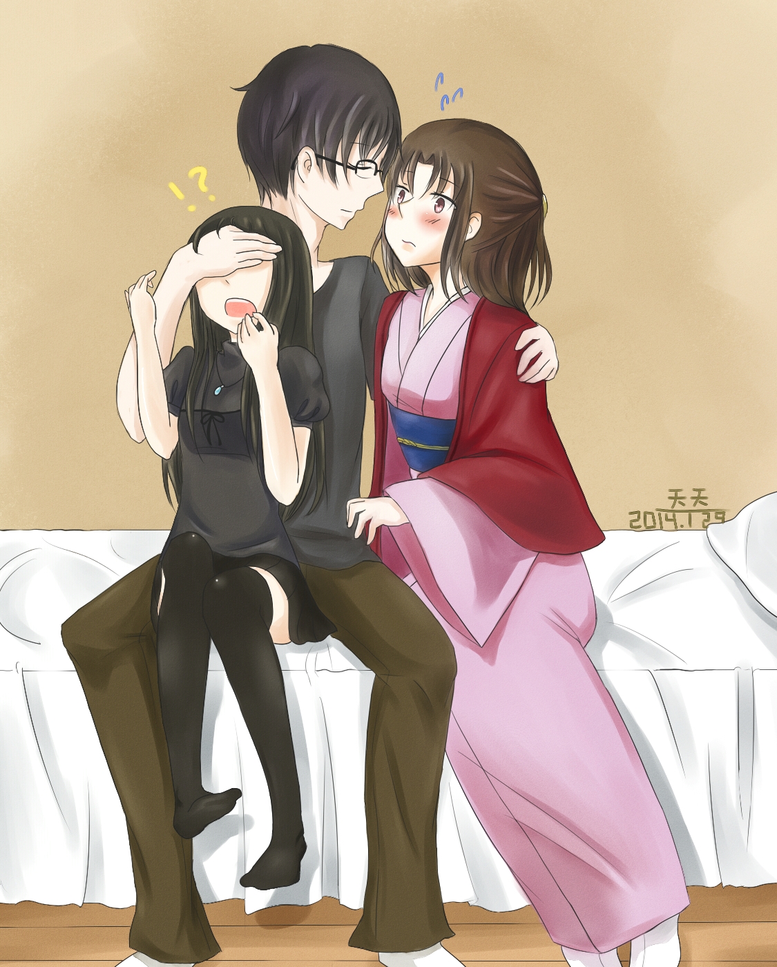 Ryougi Shiki Kokutou Mikiya And Ryougi Mana Kara No Kyoukai Drawn By Tenten Kitty Danbooru Ryougi Shiki Kokutou Mikiya And Ryougi Mana Kara No Kyoukai Drawn By Tenten Kitty Danbooru
