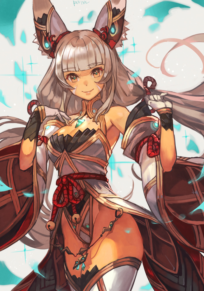 nia (xenoblade chronicles and 1 more) drawn by hungry_clicker