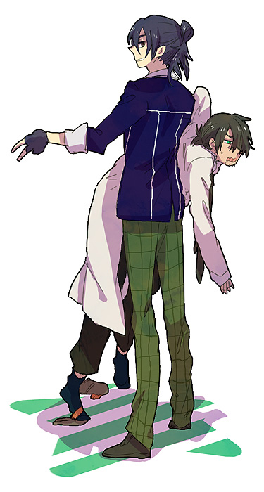 yuri lowell and raven (tales of and 1 more) drawn by kunimitsu_(9nimi2)