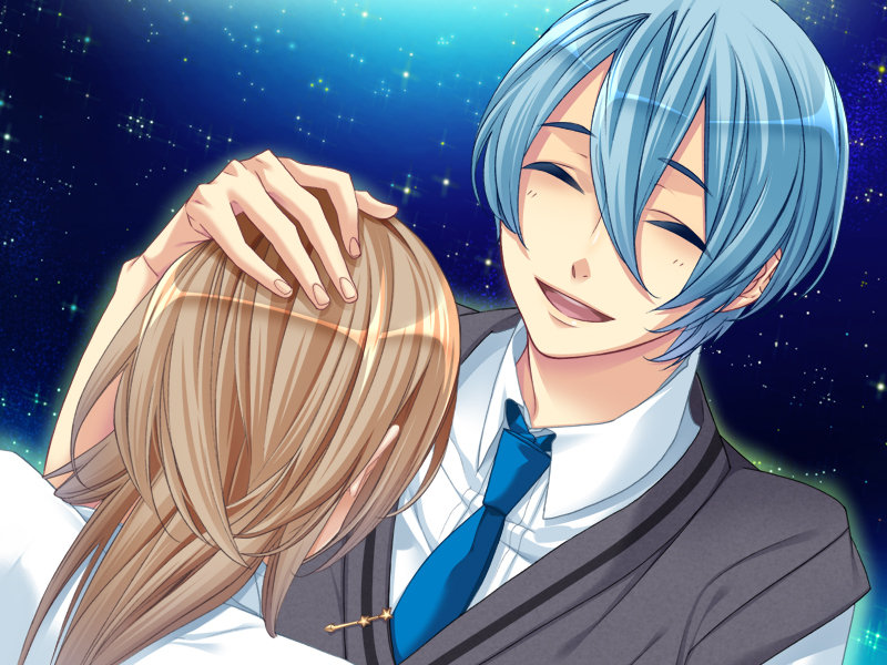 yahisa tsukiko and kanakubo homare (starry sky) drawn by kazuaki