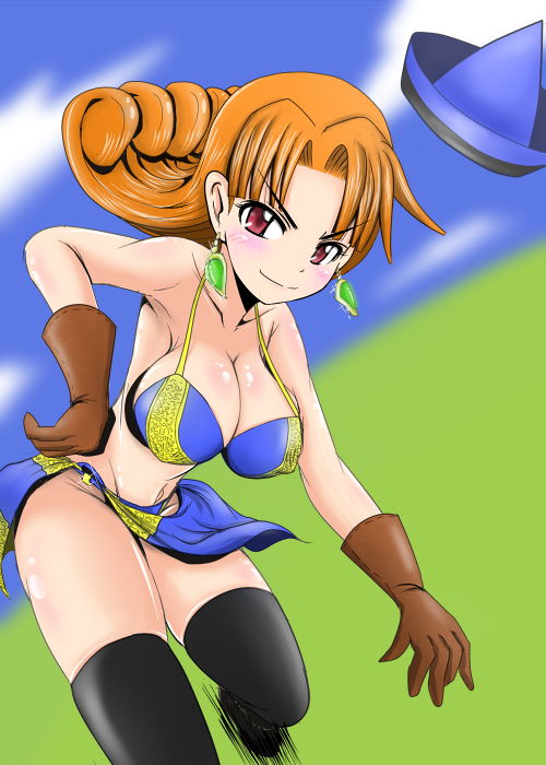 alena (dragon quest and 1 more) drawn by uozumi_seiji