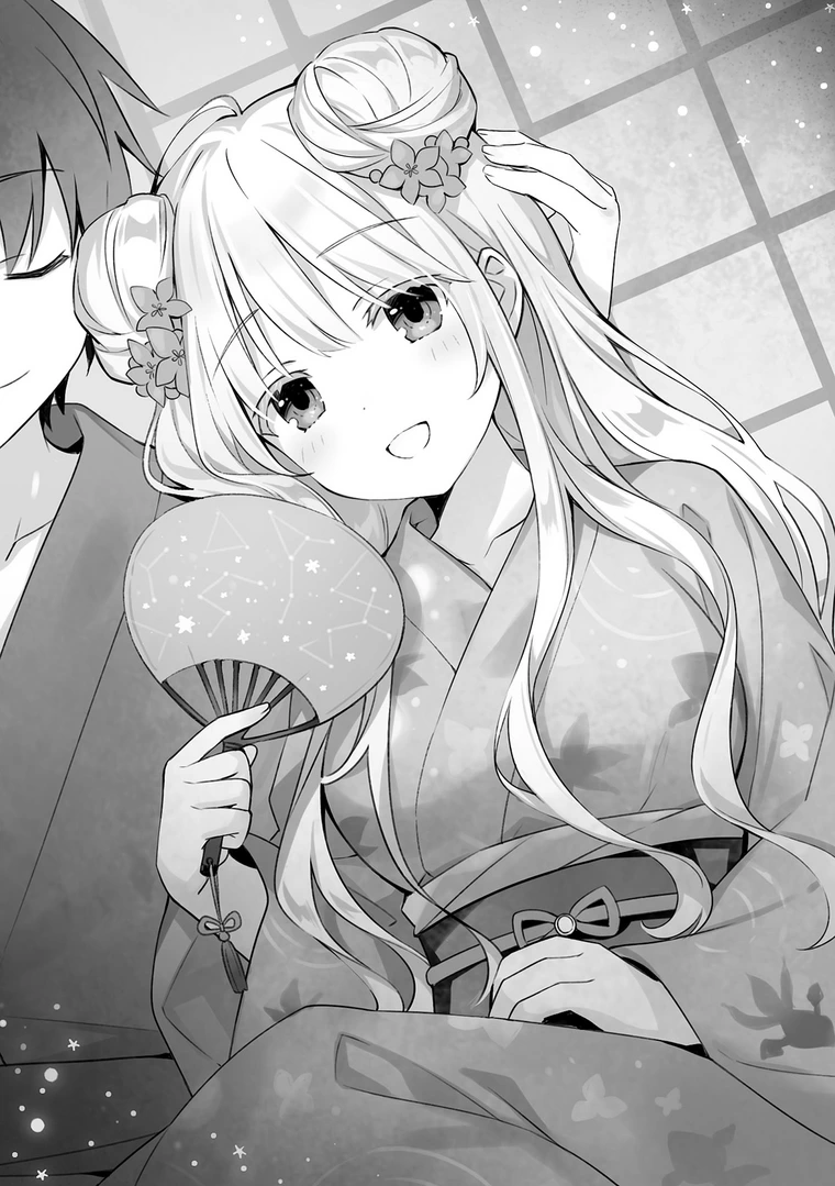 itsuka shido and hoshimiya mukuro (date a live) drawn by tsunako