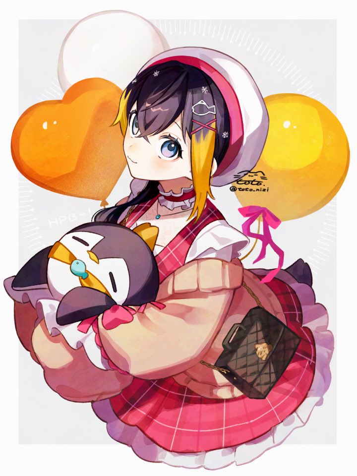 petra gurin and pentomo (nijisanji and 1 more) drawn by toto_nizi