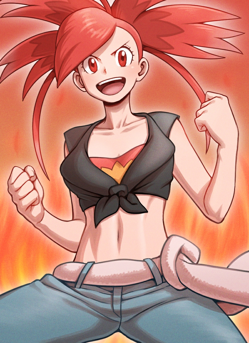 flannery (pokemon and 1 more) drawn by nutkingcall