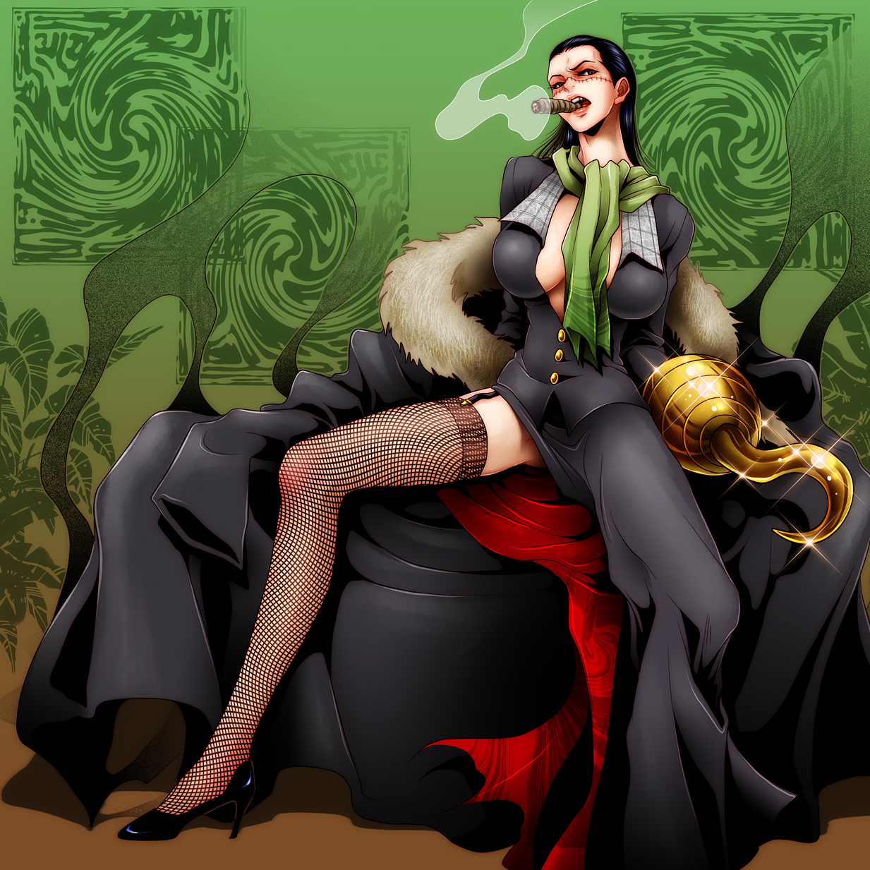 Crocodile female one piece