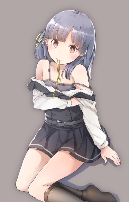 ooshio and ooshio kai ni (kantai collection) drawn by comah