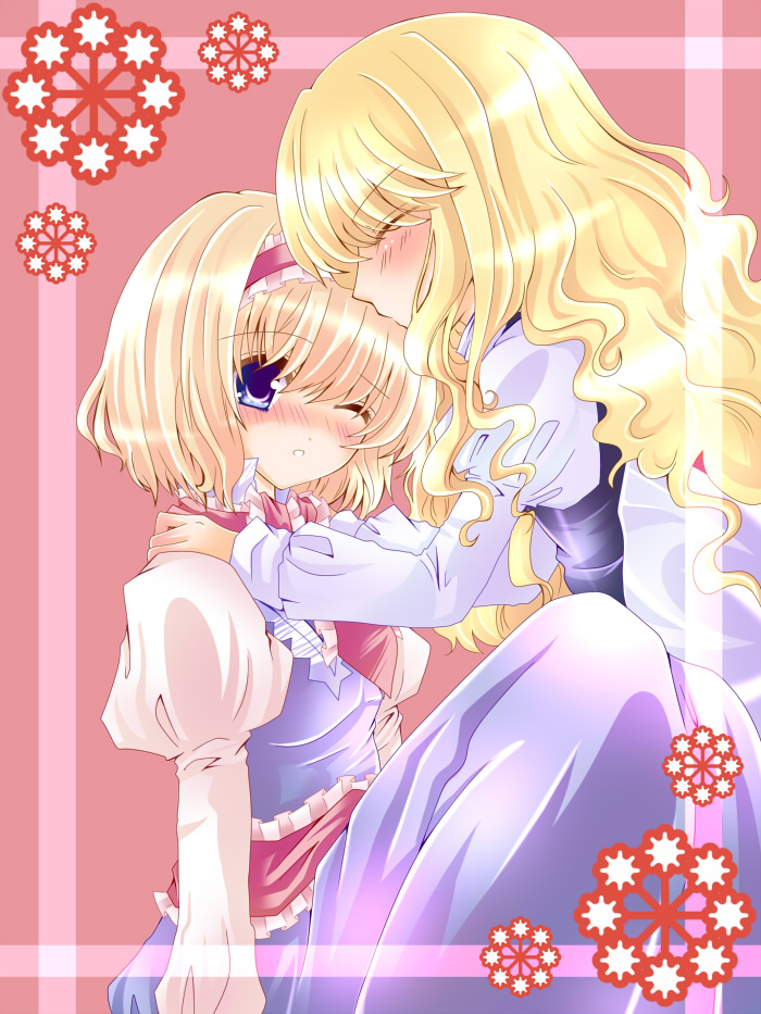 kirisame marisa and alice margatroid (touhou) drawn by nanase_nao