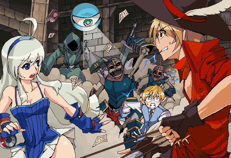 player character (original and 1 more) drawn by defiaz_(infinity)