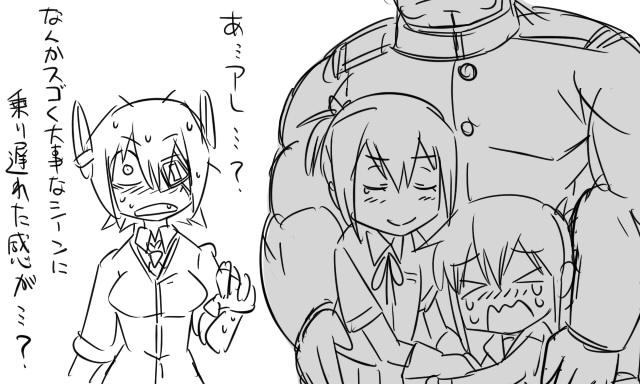 admiral, inazuma, tenryuu, shiranui, and matsuda chiyohiko (kantai collection) drawn by tonda