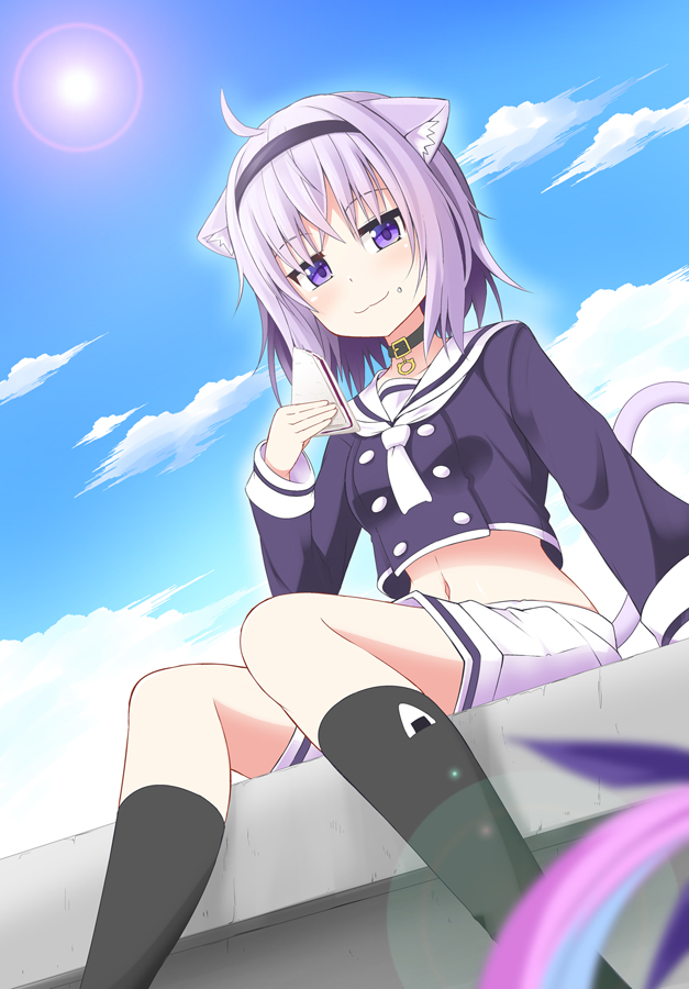 nekomata okayu and minato aqua (hololive) drawn by ichimi