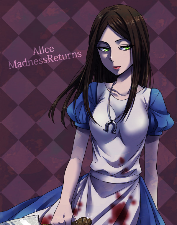 alice liddell (american mcgee's alice and 1 more) drawn by megashira