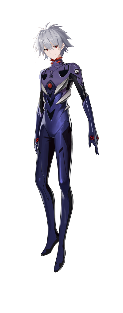 nagisa kaworu (neon genesis evangelion and 3 more)