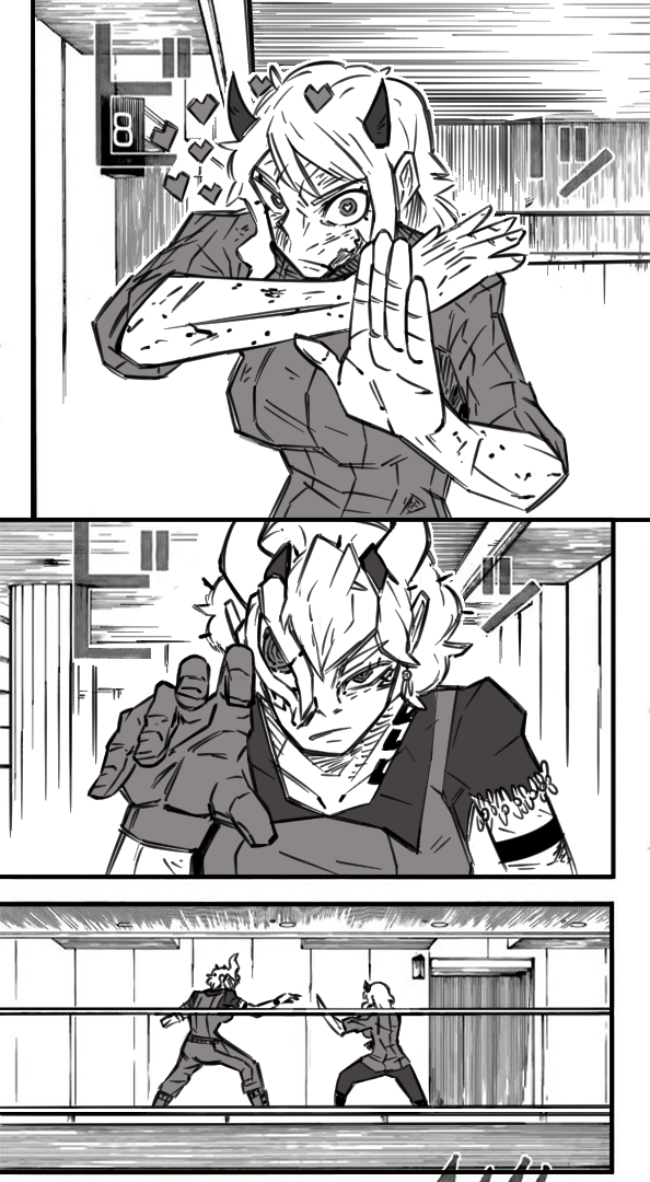 modeus and beelzebub (jujutsu kaisen and 1 more) drawn by dairi_hoshi