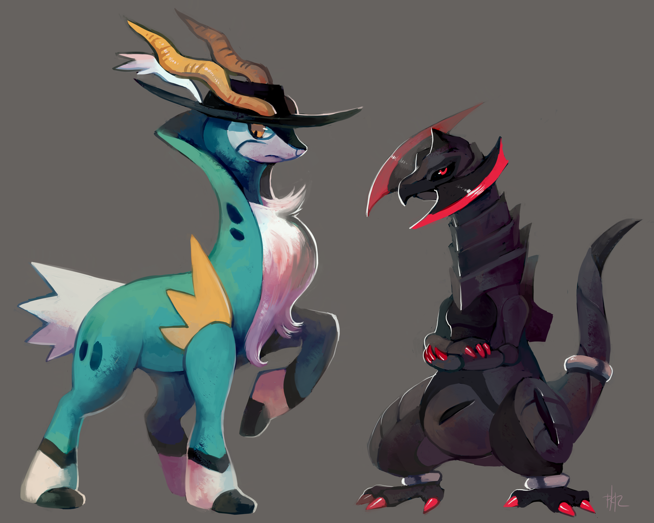 Haxorus Cobalion And Brooke Pokemon And 3 More Drawn By Glitchedpuppet Danbooru