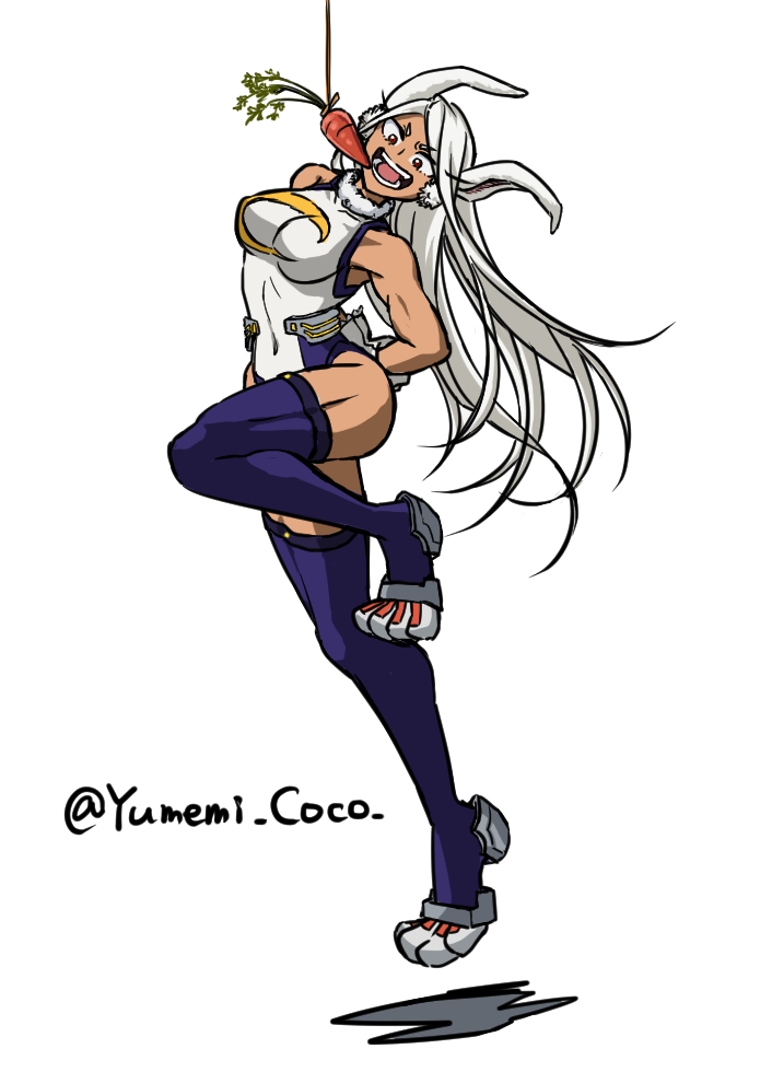 mirko (boku no hero academia) drawn by yumemi_coco