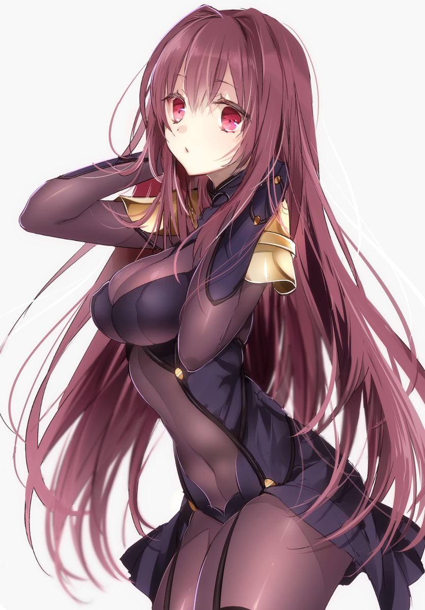 scathach (fate and 1 more) drawn by sino_(sionori)