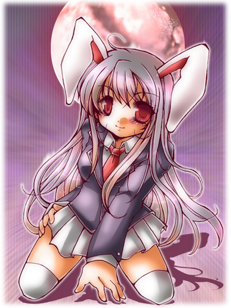 reisen udongein inaba (touhou) drawn by yoroi_nau