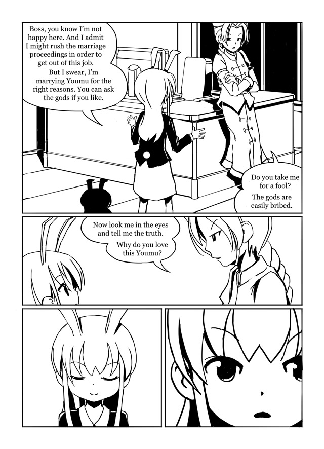 reisen udongein inaba and yagokoro eirin (touhou) drawn by sixten