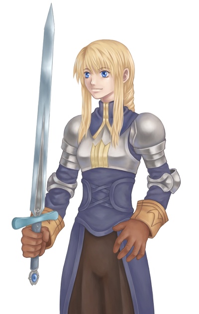 agrias oaks (final fantasy and 1 more) drawn by makino45