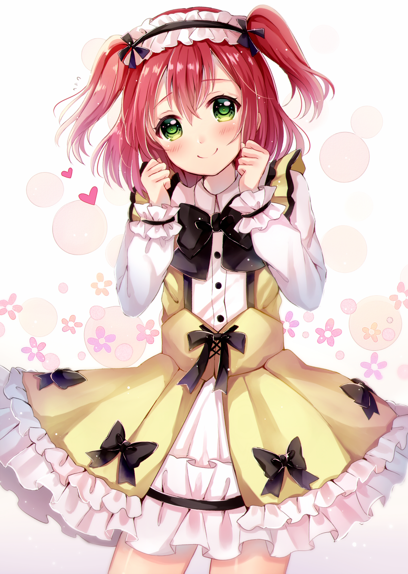 kurosawa ruby (love live! and 1 more) drawn by sakura_hiyori