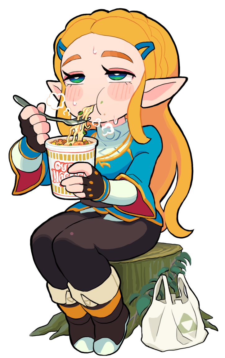 princess zelda (the legend of zelda and 1 more) drawn by gashi-gashi
