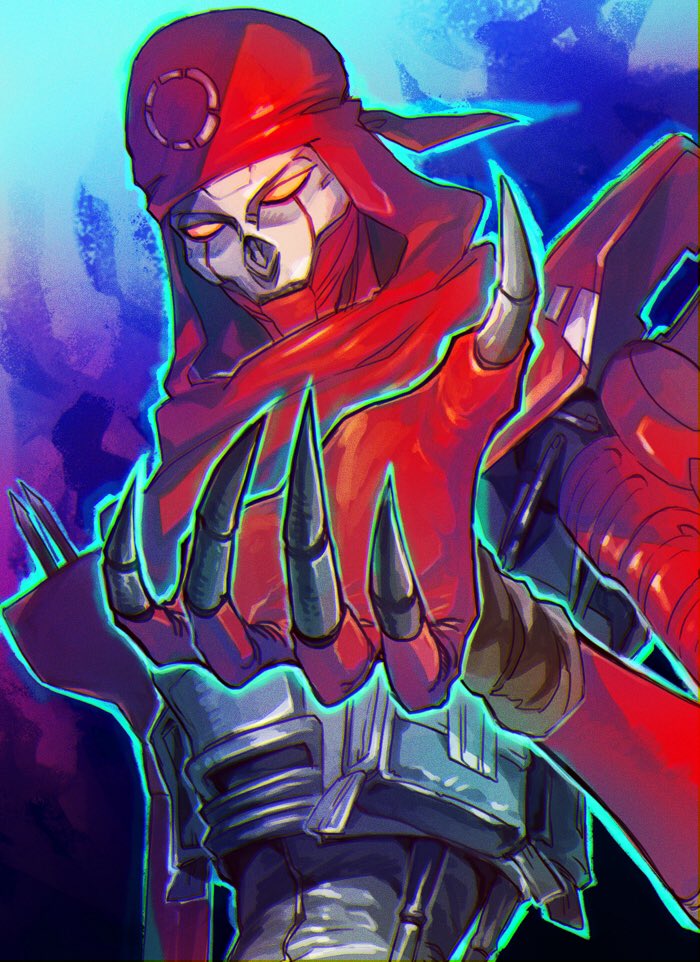 revenant and classic revenant (apex legends) drawn by mizu_cx