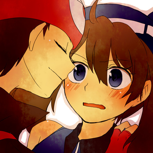 may and brendan (pokemon and 1 more) drawn by hana_(mew)