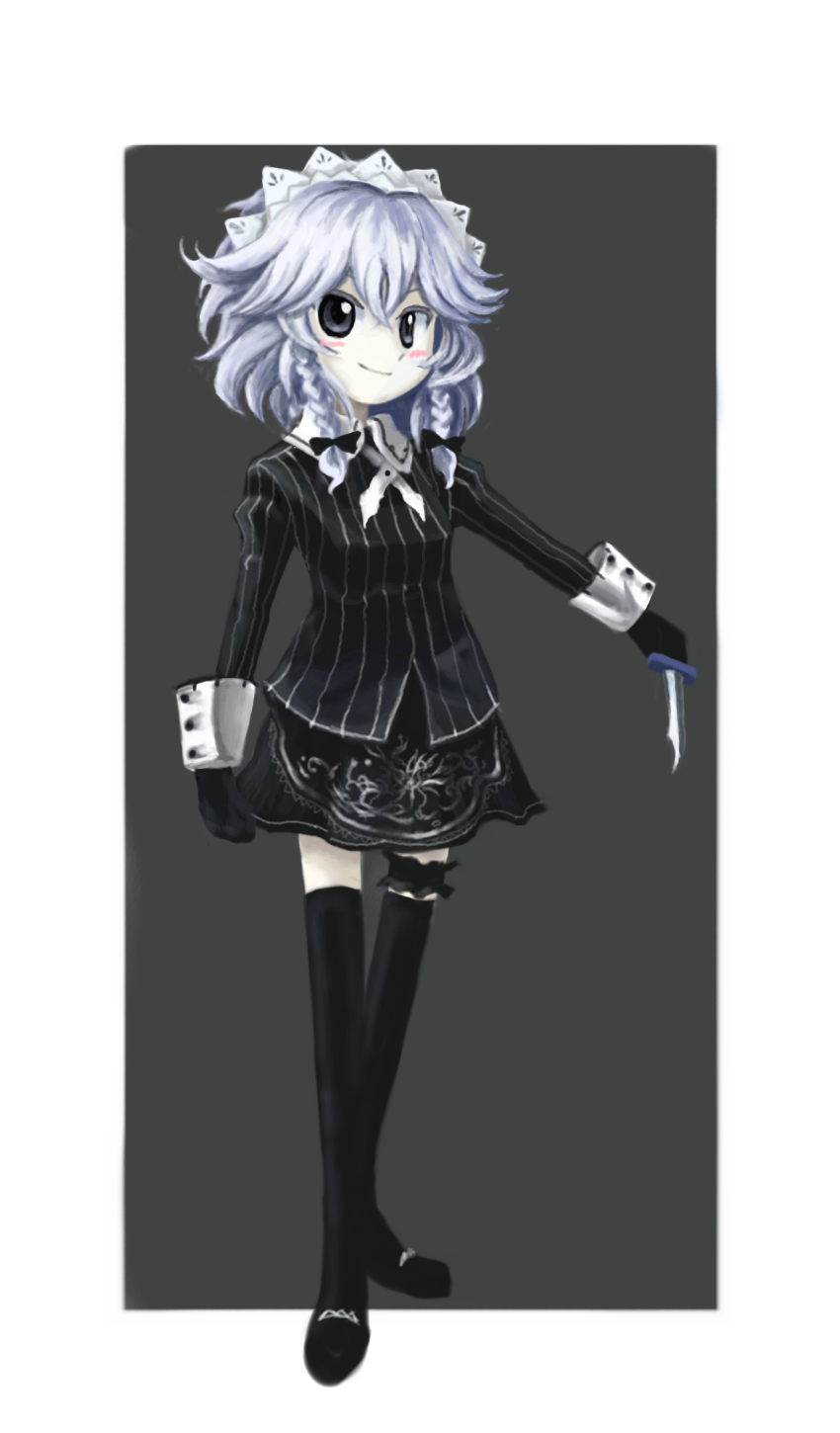 izayoi sakuya (touhou and 1 more) drawn by yuki-ichigo