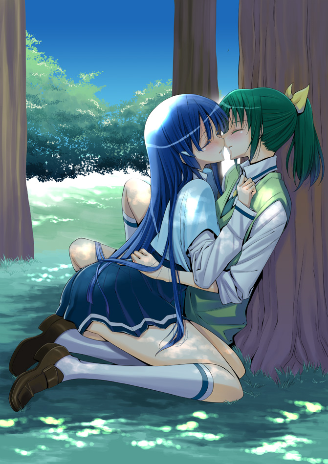 midorikawa nao and aoki reika (precure and 1 more) drawn by takano_saku