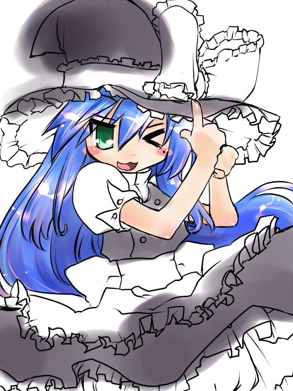 kirisame marisa and izumi konata (touhou and 1 more) drawn by kogaku_kazuya