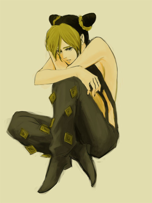 kujo jolyne (jojo no kimyou na bouken and 1 more) drawn by no33