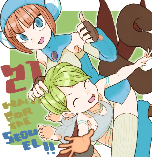 nina and lin (breath of fire and 1 more) drawn by sicky_(pit-bull)