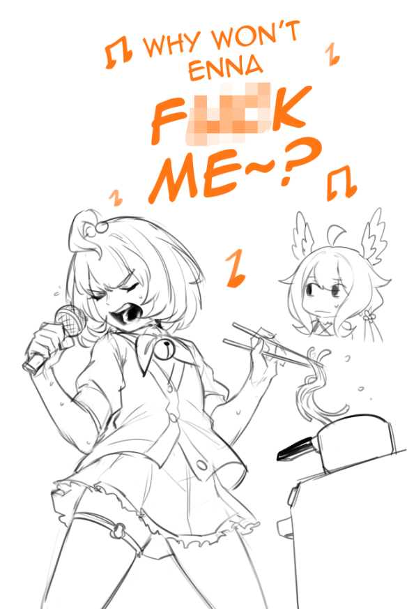 enna alouette and millie parfait (nijisanji and 1 more) drawn by dasdokter