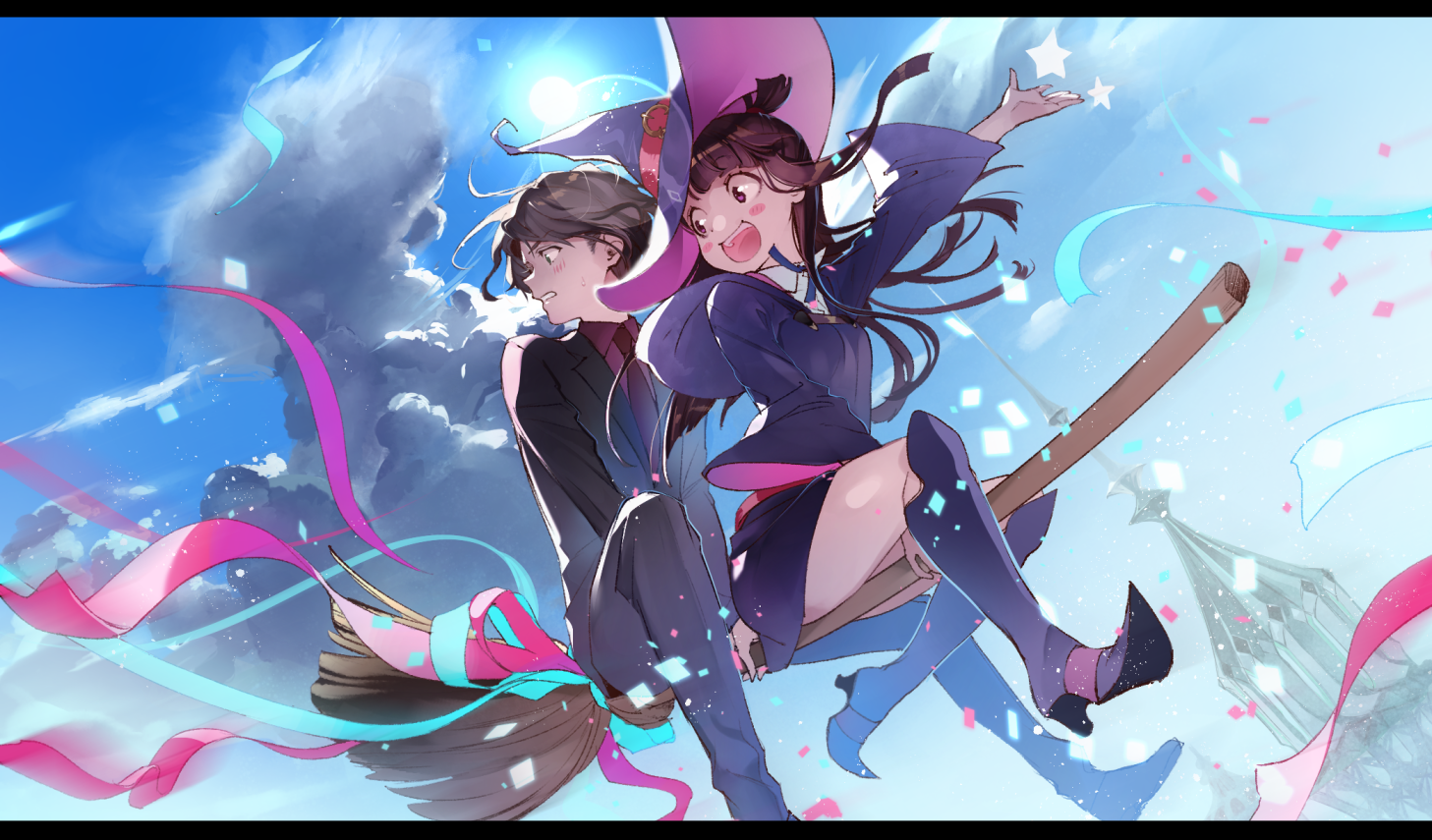 Kagari Atsuko And Andrew Hanbridge Little Witch Academia Drawn By G G Lemon Danbooru Kagari Atsuko And Andrew Hanbridge Little Witch Academia Drawn By G G Lemon Danbooru