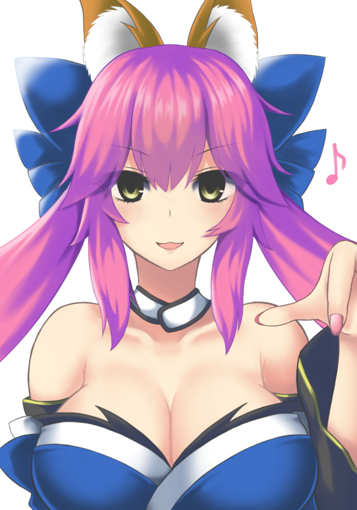 tamamo and tamamo no mae (fate and 4 more) drawn by chokoin